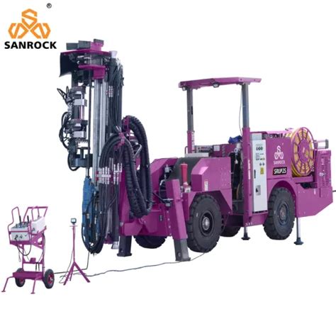 Tunneling Rock Drill Rig Underground Mining Equipment Hydraulic Jumbo