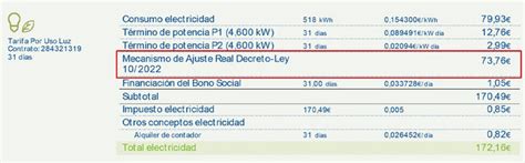 El Tope De Gas El Gobierno Introduce Un Nuevo Concepto En La Factura De La Luz Que Dispara