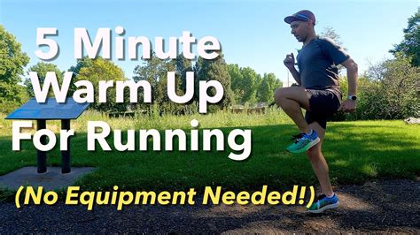 5 Minute Warm Up For Running ROM Muscle Fiber Recruitment And CNS