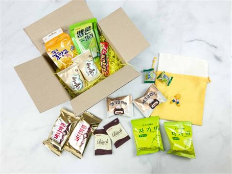 Korean Snack Box June 2018 Subscription Box Review + Coupon - Hello ...