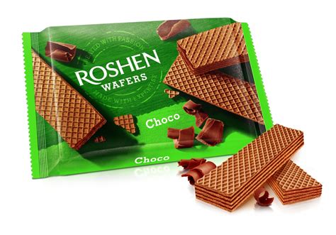 Roshen Wafers Wafelek O Smaku Kakaowym G Allegro Pl