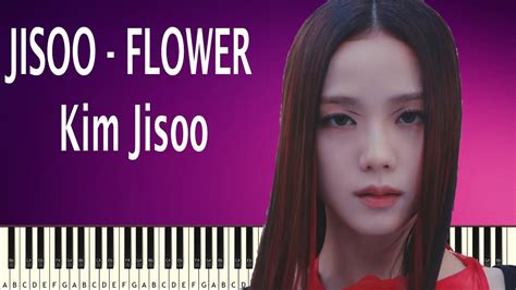 Jisoo Flower Kim Jisoo Piano Tutorial Youtube