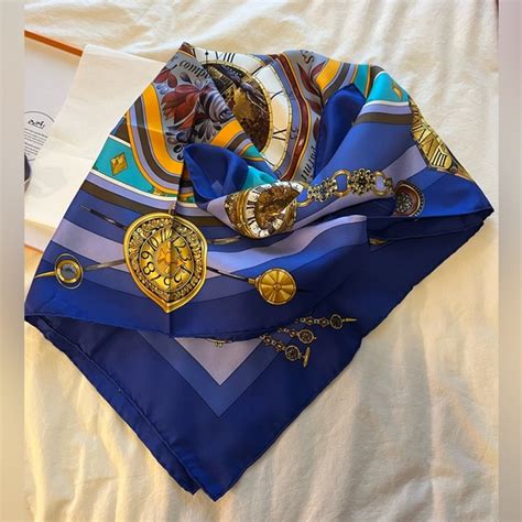 Hermes Accessories Rare Vintage Hermes Silk Scarf Parmi Les Fleurs