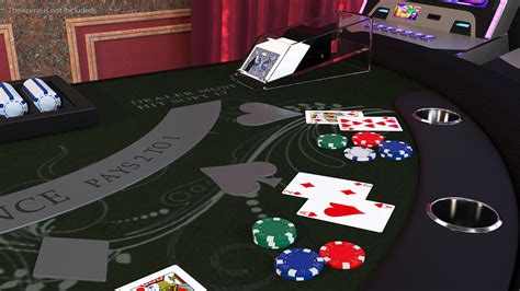 Casino Card Game Tables Collection 3D Model $109 - .max .ma .3ds .fbx .obj .c4d - Free3D