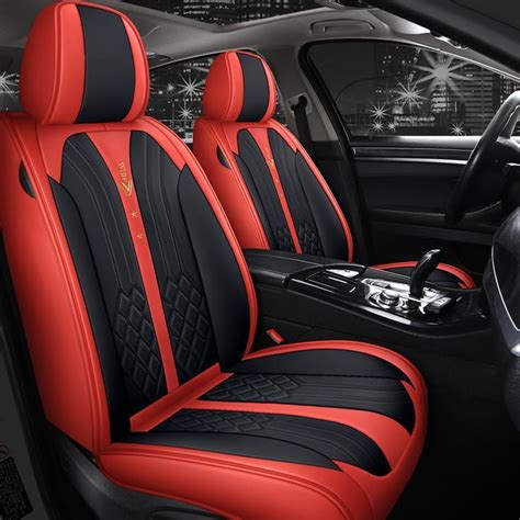 High Quality Leather Material Car Seat Covers Durable Non-Slip Car Seat ...