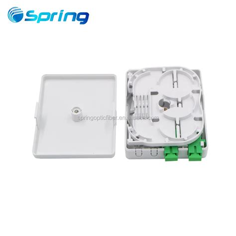 Core Fiber Optical Rosette Box With Pigtail Surface Mount Outlet Box