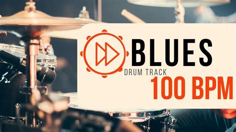 100 BPM Blues Rock Drum Beat Backing Track 14 YouTube