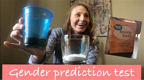 Gender Prediction Test Using Baking Soda Youtube