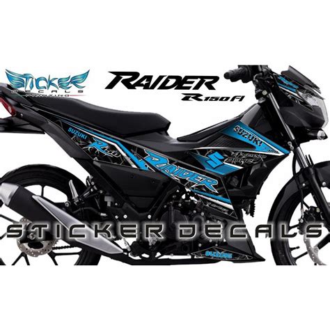 Raider 150 Fi Sticker Decals Shopee Philippines