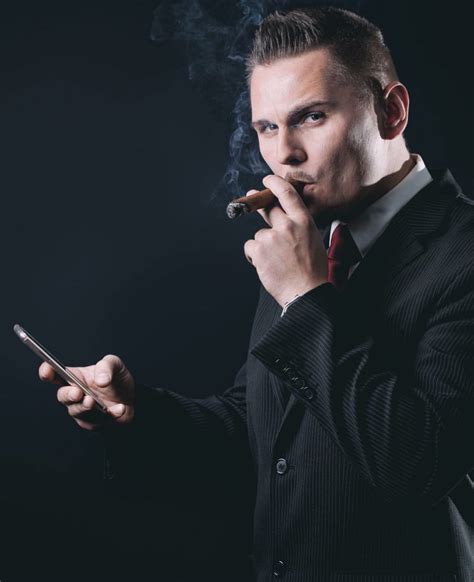 Cigar Smoking Men Photo