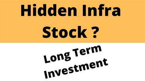 Hidden Infra Stocks Long Term Investment Undervalued Share YouTube