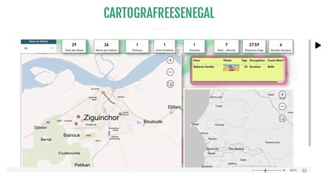 Kilifeu Gui on Twitter DONNÉES CARTOGRAPHIÉES FreeSenegal