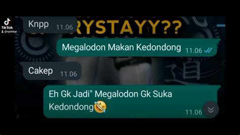 Gabut Isengin Mantan Ke Chat Gini Youtube