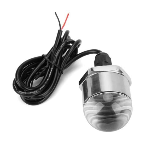 Qiilu Lumière sous marine de bateau 12 V bleu 9LED bouchon de vidange