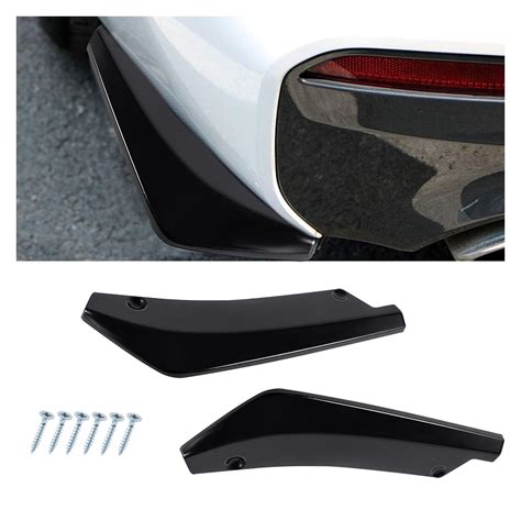 Buy Pcs Rear Bumper Canard Diffuser Anti C Rear Bumper Lip Body Kit