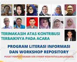 Program Literasi Informasi Dan Workshop Repository Pusat Perpustakaan