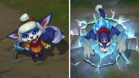 League Of Legends Snow Day Gnar Preview Du Nouveau Skin Sur Le PBE