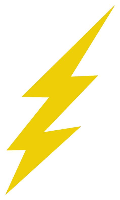 Creative Concept Ideas Lightning Bolt Large Shazam Gold