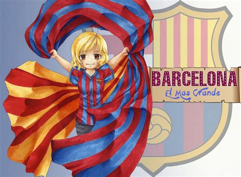 Anime Barcelona El Mas Grande By ElSexteteFCB On DeviantArt