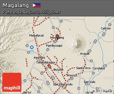 Magalang Pampanga Pampanga Map