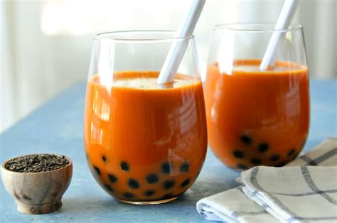 Thai Boba Tea Cha Nom Khimuk ชานมไข่มุก Rachel Cooks Thai