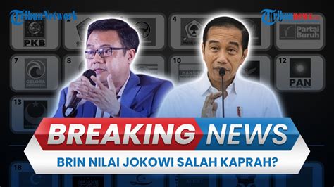 Breaking News Brin Hujani Kritik Jokowi Soal Kepemilikan Data