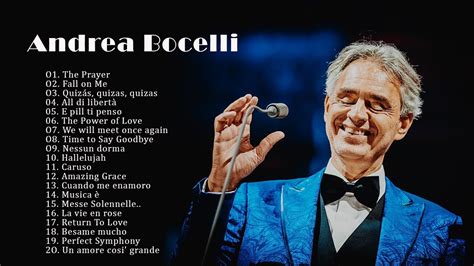 Andrea Bocelli Greatest Hits 2021 Best Songs Of Andrea Bocelli Andrea Bocelli Full Album