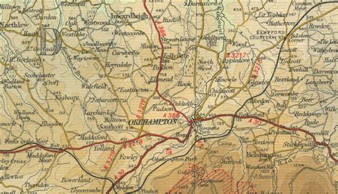 Okehampton Map