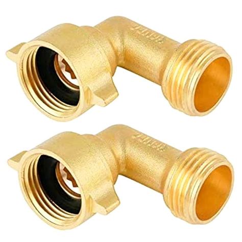 Pcs Degree Garden Hose Elbow Inch Hose Brass Garden Hose