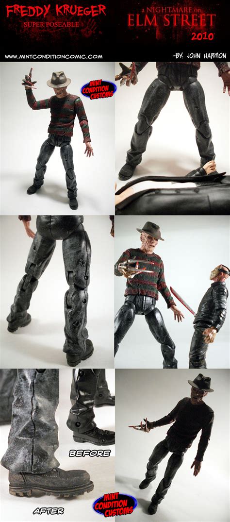 :: Mint Condition Customs: Custom Freddy Krueger 2010, Super Poseable ...