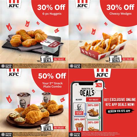 Get 30% Off Cheezy Wedges & Lots Of Cool KFC App Exclusive Deals