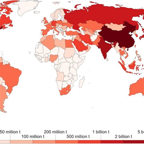 Carbon dioxide emissions by country in the world in 2021 | Download ...