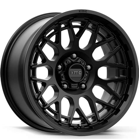 Kmc Km722 Technic Satin Black Center Cap Rimschoice