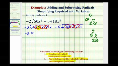 How To Add Square Roots