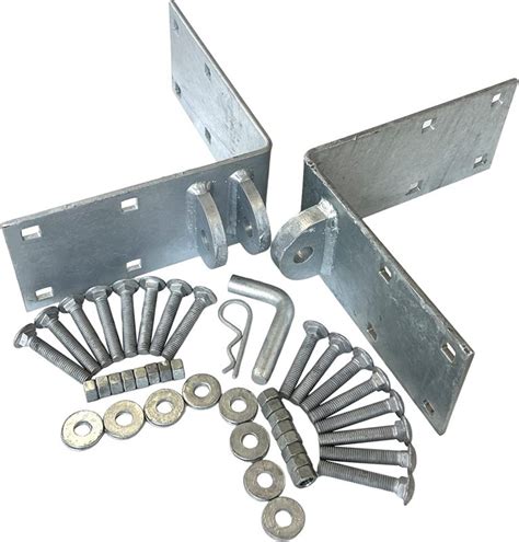 Dock Hardware ‎dh Clk Galvanized Dock Corner Connector Link Kit Dock