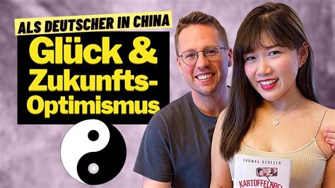 Glück und Zukunftsoptimismus lernen Leben in China Chinesische