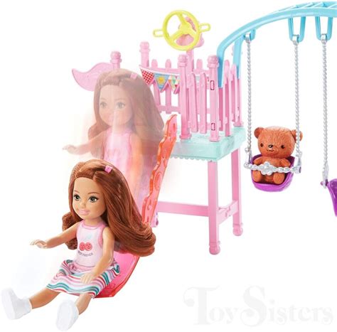 20182019 Barbie Club Chelsea Swing Set Playset And Doll Fxg84 Toy