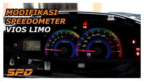 Tutorial Custom Speedometer Toyota Vios YouTube