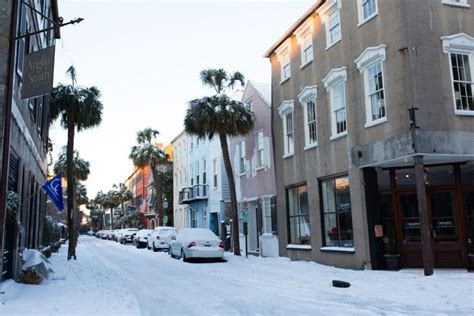 The Historic City Was Blanketed By Its First Substantial Snowfall In