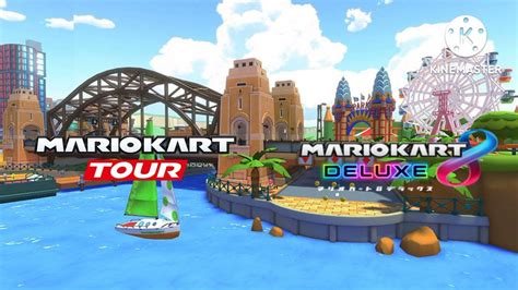 Sydney Sprint Mashup Mario Kart Tour Mario Kart 8 Deluxe Youtube