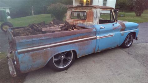 Chevy C Shop Truck Perfect Patina Ls Swap Air Ride L K