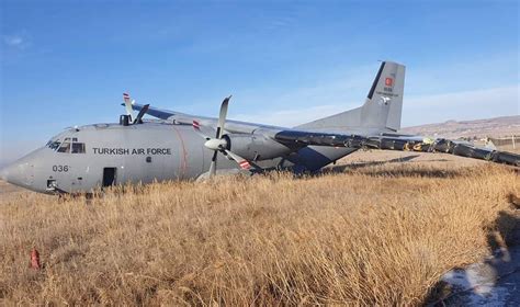 Turkish C-160 plane makes emergency landing after mechanical failure