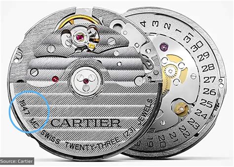 Cartier Caliber Mc Watch Movement