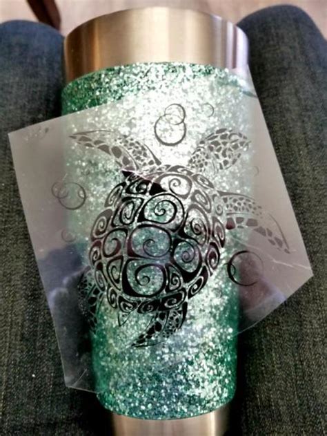 Glitter Tumbler Step by Step Pics and Video Tutorial! - Leap of Faith Crafting