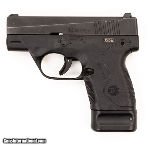 Beretta Bu9 Nano 9mm Luger 9x19 Para