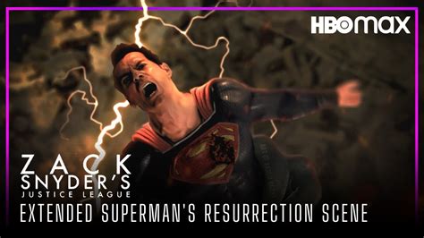 Justice League Snyder Cut 2021 Extended Supermans Resurrection Hbo