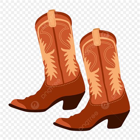 Cowboy Boot Silhouette Clip Art