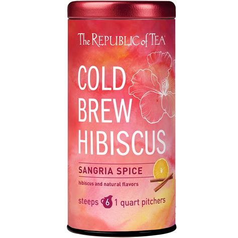 The Republic Of Tea The Republic Of Tea Cold Brew Hibiscus Sangria