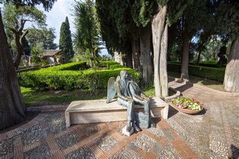 Taormina Public Gardens Editorial Photo Image Of Town 301353101