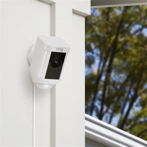 Ring Spotlight Outdoor Wire-Free Full HD Night-Vision Security Camera ...